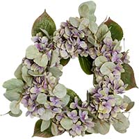 16" Hydrangea Wreath