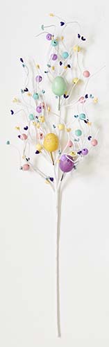 29" Easter Twig Spray with Eggs & Pips 