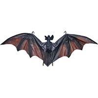 Giant Flying Halloween Bat With 48" Wingspan