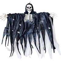 22" Hanging Halloween Skeleton With Ribs